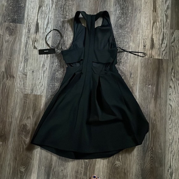 Cutout and About Black Skater Dress Lulus - Picture 5 of 8